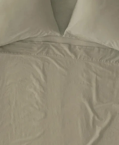 Pact Organic Room Service Sateen Pillowcase 2-pack In Green