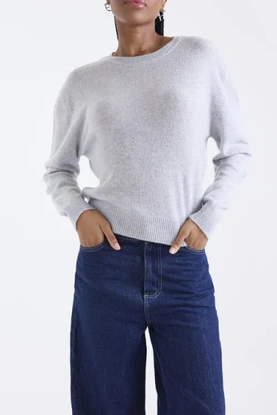 1982 Maila Crew Neck Long Sleeve Jumper In Gray