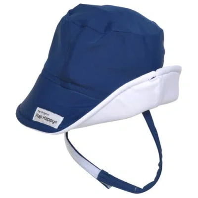 Flap Happy Baby/toddler Upf 50+ Sustainably Made, Uv Blocking  Swim Bucket Hat In Blue
