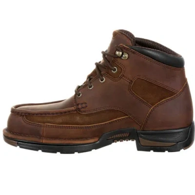 Georgia Boot Wide Width Athens Work Boot In Brown