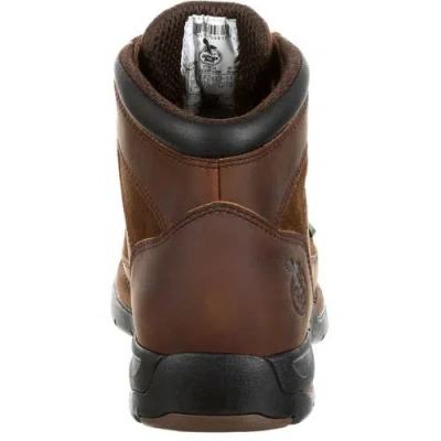 Georgia Boot Wide Width Athens Work Boot In Brown