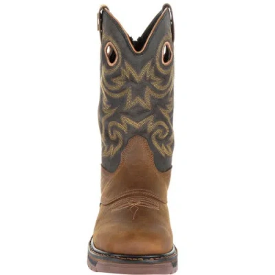 Georgia Boot Waterproof Carbotec Lt Pullon Work Boot In Brown