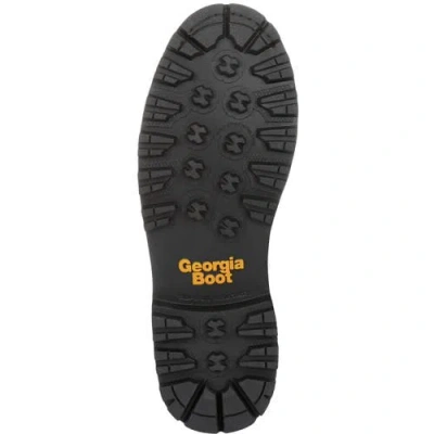 Georgia Boot Waterproof Amp Lt Logger Composite Toe Work Boot In Black