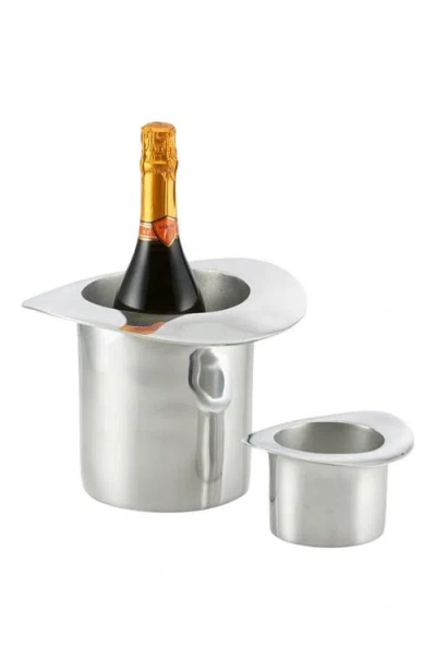 Lunares Top Hat In Silver
