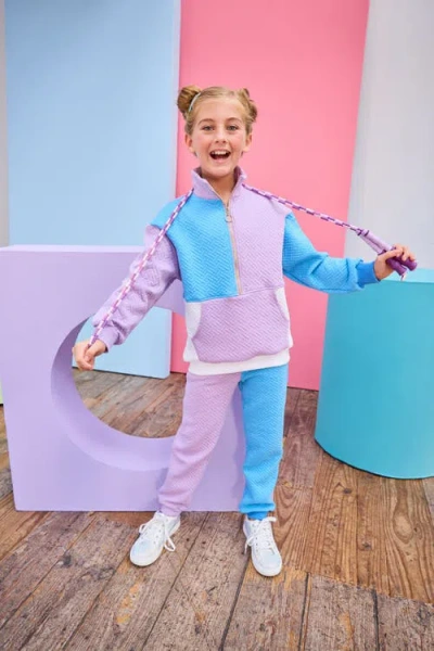 Bisby Kids' Color Block Pullover In Multi