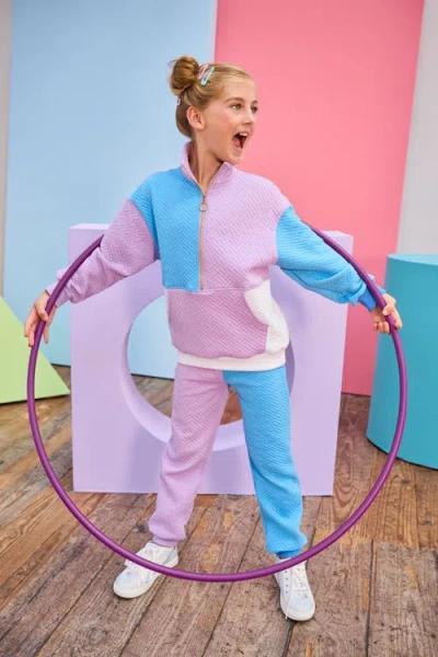 Bisby Kids' Color Block Pullover In Multi