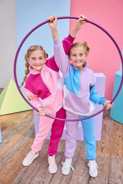 Bisby Kids' Color Block Pullover In Multi