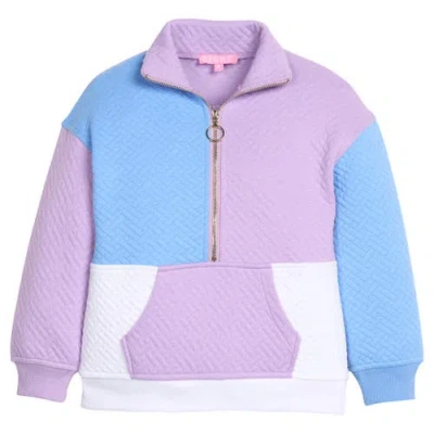 Bisby Kids' Color Block Pullover In Multi