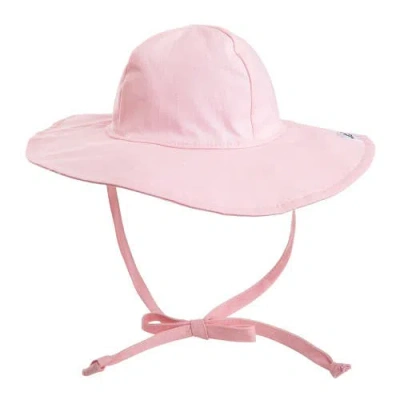 Flap Happy Baby/toddler Upf 50+ Uv Blocking Wide Brim Floppy Sun Hat In Pink