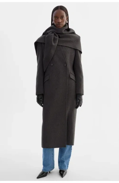 Lamarque Callie | Double Face Wool Coat In Gray
