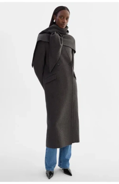 Lamarque Callie | Double Face Wool Coat In Gray