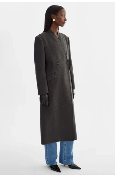 Lamarque Callie | Double Face Wool Coat In Gray