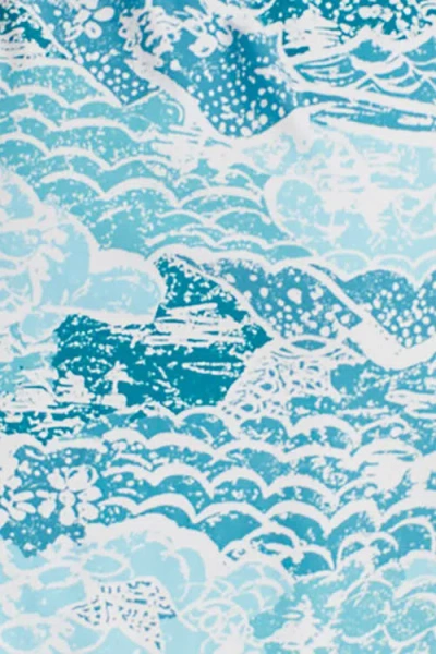 Helen Jon Wrap One-piece In Blue