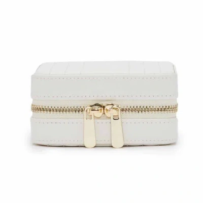 Wolf Maria Small Zip Case In White