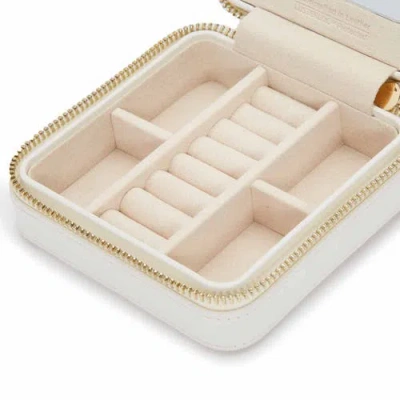 Wolf Maria Small Zip Case In White