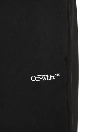 Off-white Black Ink Arrow Jogging Trousers In Black