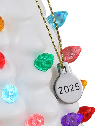 Mr. Christmas 4" Nostalgic Christmas Tree With 2025 Charm In Multi