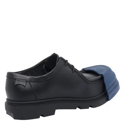 Camper Junction Cap Toe Penny Loafer In Black