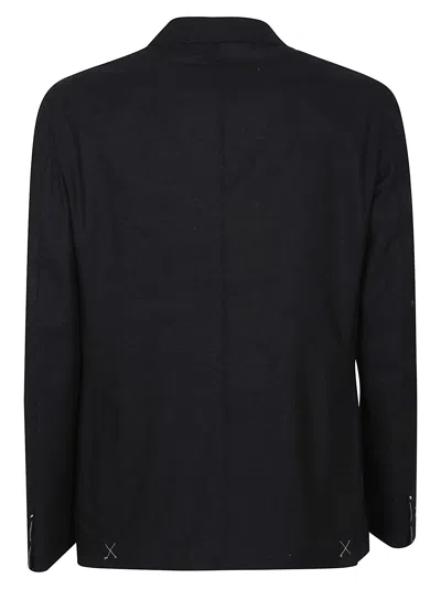 Eleventy Single Breasted Blazer In Black