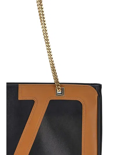 Valentino Superstar Rectangular Chain Handle Shoulder Bag In Multi