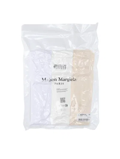 Maison Margiela Pack Of Three T-shirts In Multi