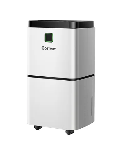 Costway 30 Pints 1500 Sq. Ft Dehumidifier For Medium To Large Room With Indicator In Multi