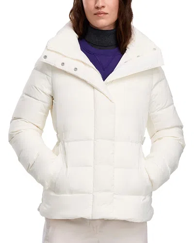 Canada Goose Lyndale 750 Fill Power Down Quilted Puffer Jacket In White