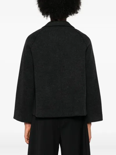 Rosso 35 Patch-pocket Wool Jacket In Black