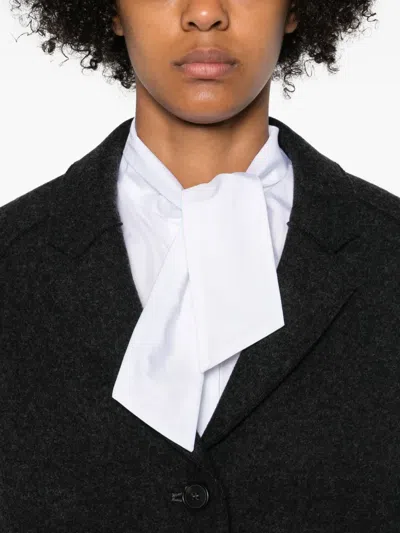 Rosso 35 Patch-pocket Wool Jacket In Black