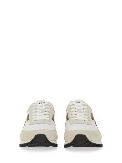 Hugo Boss Sneakers Panel Rubber Sole In Multi