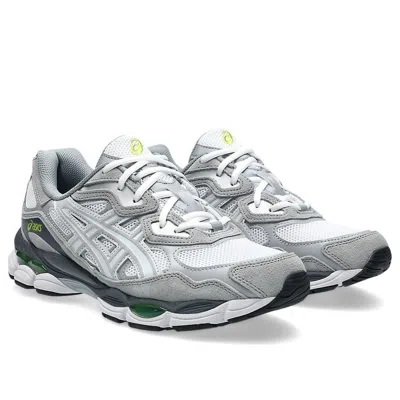 Asics Sneakers With Contrast Panels And Mesh Upper In Gray