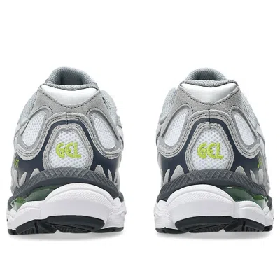 Asics Sneakers With Contrast Panels And Mesh Upper In Gray