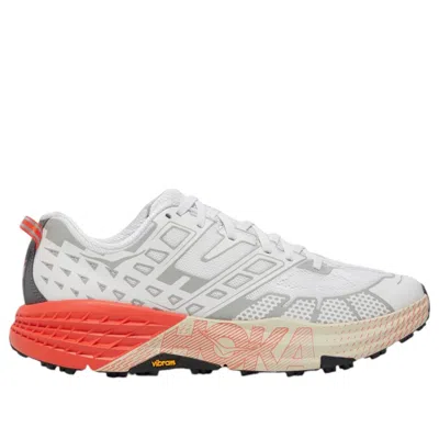 Hoka Speedgoat Lace-up Sneakers In White