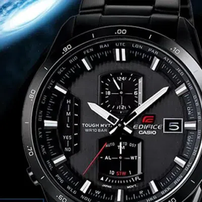 Casio Edifice Analog Watch 'steel Black'