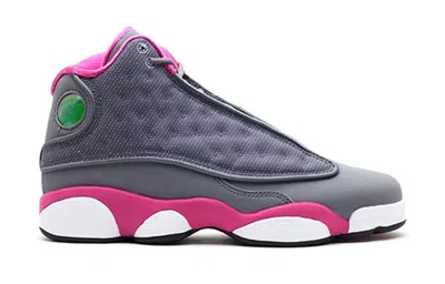 Air Jordan (gs)  13 Retro 'grey Fusion Pink' In Gray