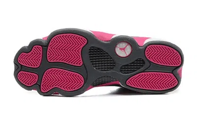 Air Jordan (gs)  13 Retro 'grey Fusion Pink' In Gray