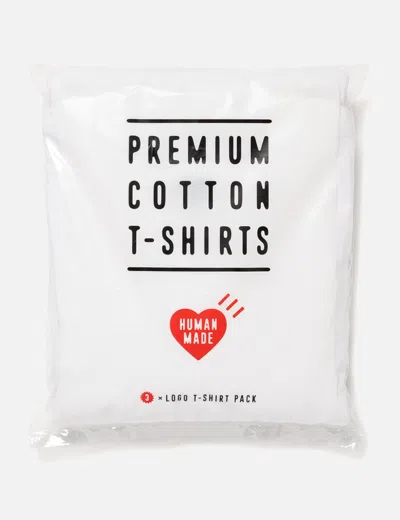 Human Made 3-pack T-shirt Set In Gold