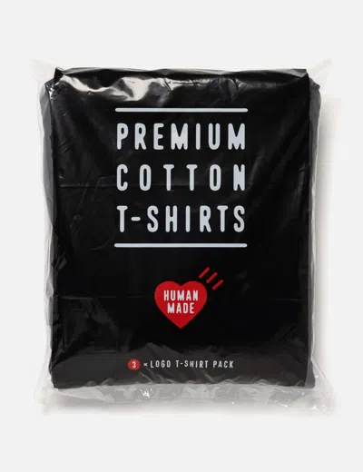 Human Made 3-pack T-shirt Set In Gold