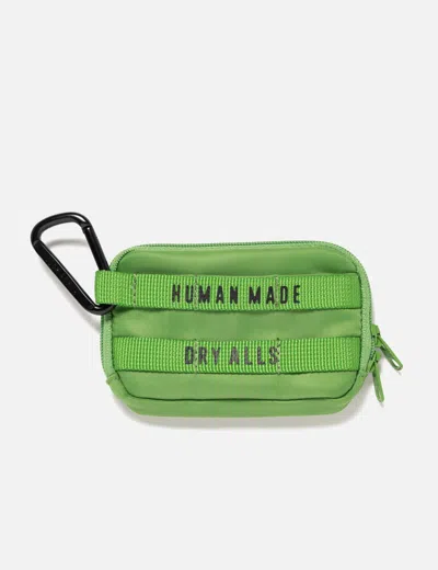 Human Made Military Card Case In Green