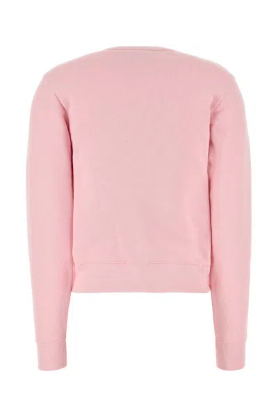 Valentino Garavani Pink Cotton Sweatshirt In Pink