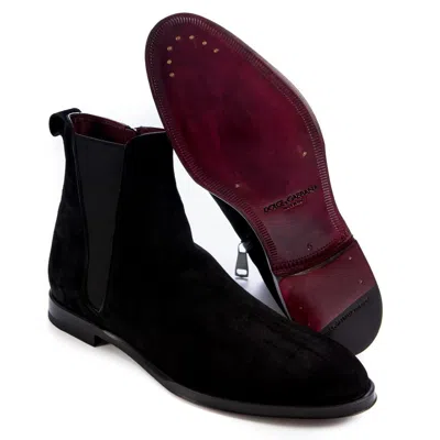 Dolce & Gabbana Ankle Boots In Brown