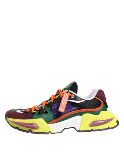 Pre-owned Dolce & Gabbana Multicolor Airmaster Men Sneaker Men's Shoes ()