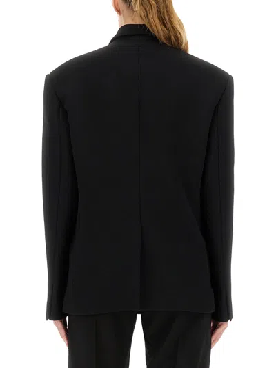 Khaite "arnoll" Coat In Black
