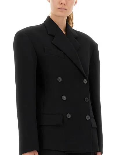 Khaite "arnoll" Coat In Black