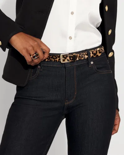 White House Black Market Skinny Pant Belt In Brown