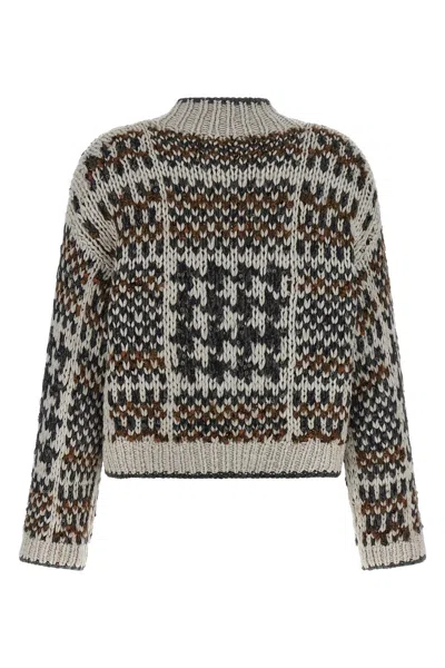 Brunello Cucinelli Multicolor Opera Sweater In Multi