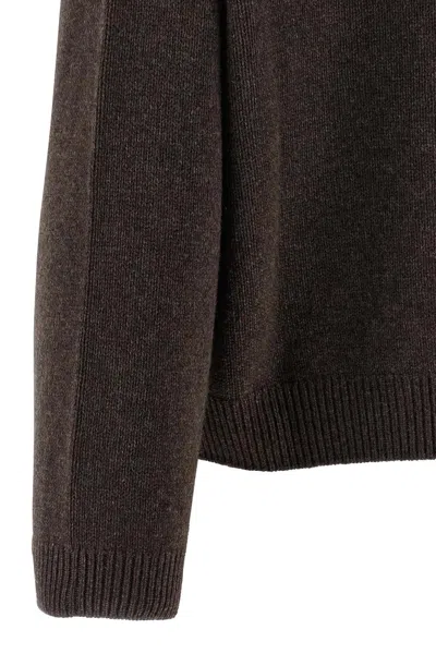 Brunello Cucinelli High Neck Sweater Sweaters And Cardigans Brown In Brown