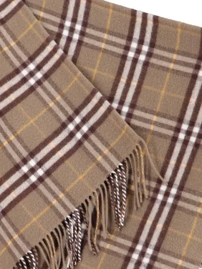 Burberry Women Wool And Cashmere Cape In Brown