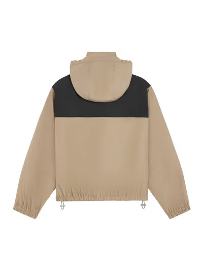 Celine Men Bicolor Nylon Jacket In White