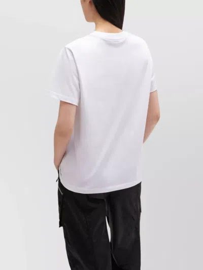 Ganni Neon Kitty Bright White T-shirt In White